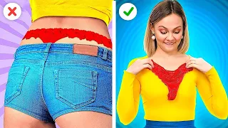 LAST MINUTE CLOTHING HACKS! || Beauty Hacks To Look Stunning By 123 GO Like!