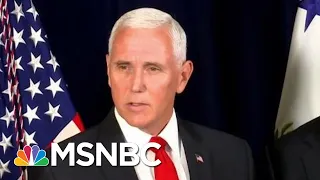 Mike Pence Strains Credulity With 'Obliviousness' Defense | Rachel Maddow | MSNBC