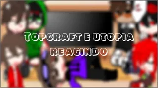 Topcraft e utopia reagindo a memes do jazz do mini boi (link do canal do mini boi na descrição)