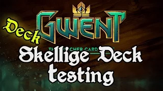 Skellige Deck Build & Card Draw Test | Gwent: TWCG