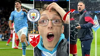 LIMBS as ALVAREZ SCORES A BRACE 🤯 | MAN CITY 3 RED STAR BELGRADE 1