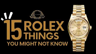 Rolex: 15 Things You Might Not Know