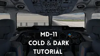 Rotate MD-11 Cold & Dark Startup Tutorial (Simple)