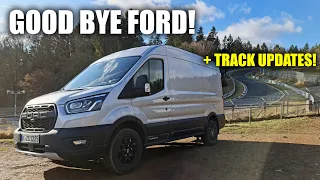 Thank You & Good Bye Ford! + Track and Other Updates!