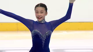 Yixuan ZHANG CHN - Ladies Short Program MINSK 2017