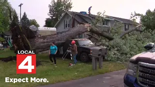 Severe weather leads to reported tornado in Monroe County