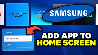 How to Add Apps to Home Screen on Samsung Smart TV (2024) - Full Guide