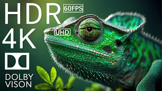 4K HDR 120fps Dolby Vision with Animal Sounds (Colorfully Dynamic) #61