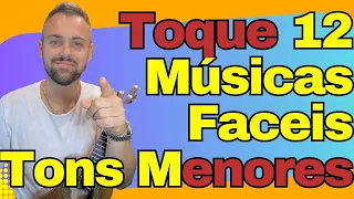 12 Músicas Fáceis para Cavaquinho / Tons Menores #comotocarcavaquinho  #cavaquinhoparainiciantes