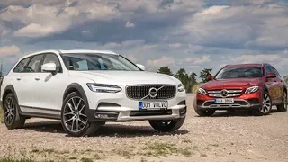 2019 Mercedes E-Class Allterrain vs 2019 Volvo V90 Cross Country