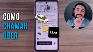 COMO CHAMAR UM UBER PELO APLICATIVO