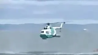 Helicopter crash 😥 - Offshore life