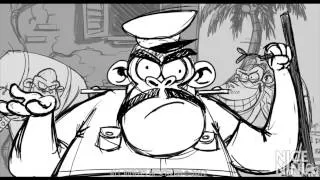 Marco Macaco storyboard / animatic (Hard Cop)
