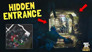 GTA Online - BEST STEALTH WAY TO GET INTO THE COMPOUND! Secret Underwater Entrance!