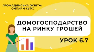 Тема 6.7. Домогосподарство на ринку грошей