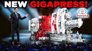 Toyota Revealed NEW Gigapress That Cuts EV Build Time To MINUTES!