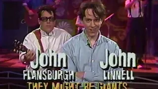 They Might Be Giants Hosting MTV's 120 Minutes - September 5, 1993 [60fps]