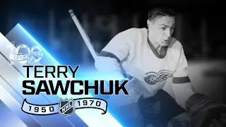 Terry Sawchuk was four-time Vezina-winning goalie