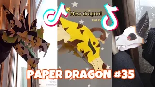 Dragon Puppet TikToks - Paper Dragon TikTok Compilation #35