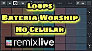 PACK BATERIA WORSHIP - USE SEU CELULAR PARA TOCAR AO VIVO!!!