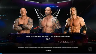 WWE 2K24 I Dream Match I Multiverse Infinite Championship TLC Showdown