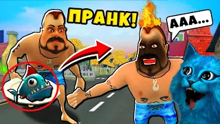 😂 СМЕШНЫЕ ПРАНКИ над ПРИВЕТ СОСЕД Dark Riddle 2 Story mode Похоже Hello Neighbor КОТЁНОК ЛАЙК