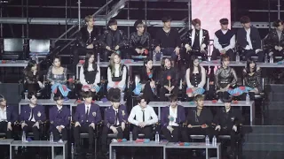 190106 트와이스(TWICE),워너원 방탄소년단 (BTS) - FAKE LOVE Reaction [4K] 직캠 Fancam by Mera