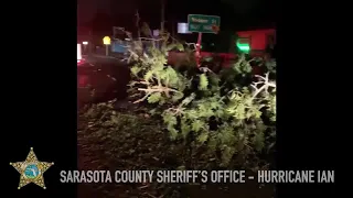 VIDEO: Sarasota County Sheriff's Office begins to asses damage left behind after Ian