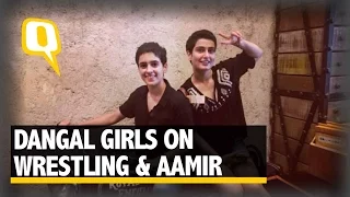 The Quint: 'Dangal' Girls Fatima & Sanya On Aamir Khan And Wrestling