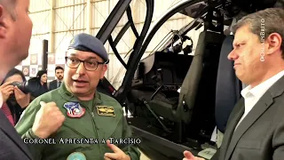 Coronel da Instrução a Tarcísio de Freitas: Piloto Helicóptero Águia 33