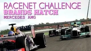 F1 2013 | Codemasters Racenet Challenge | Mercedes AMG | Brands Hatch | Setup Included