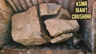 Amazing Quarry Primary Rock Crushing Machine | Giant Rock Crushing | Satisfying Stone Crushing