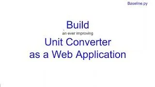 Build Unit Converter As Python Web Application in Python | Learn Python From Scratch 0 | Kovolff