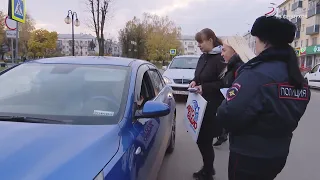 С Днем автомобилиста серпуховичей поздравили сотрудники ГИБДД и «Авторадио»