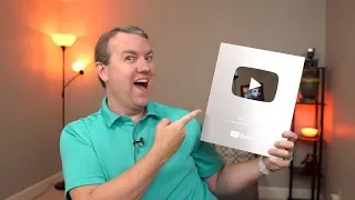 YouTube Silver Play Button Unboxing (100K Subscribers!!)