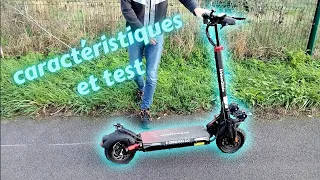 Présentation de la trottinette en détail