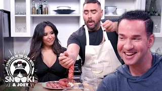 Snooki & The Situation Play w/ Sausage 🇮🇹 | Cooking in the Crib w/ Snooki & Joey