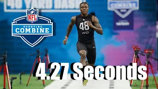 Fastest 40-Yard Dashes at the 2020 NFL Scouting Combine