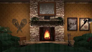 Nancy Drew: Treasure in the Royal Tower OST | Heavy Blizzard and fireplace ambience