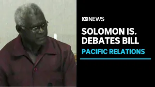 Solomon Islands debates contentious bill deferring elections | ABC News