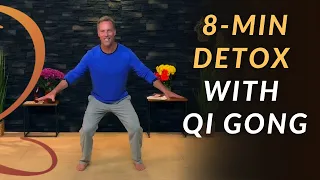 8-Min Qi Gong Flow for Detoxing | Natural Detoxification with Traditional Chinese Medicine