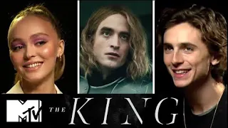 Timothée Chalament & The King's Cast On Robert Pattinson’s French Accent | MTV Movies