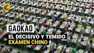 GAOKAO, EL EXÁMEN 'MÁS DIFÍCIL DEL MUNDO'. Los alumnos estudian más de 12 horas diarias