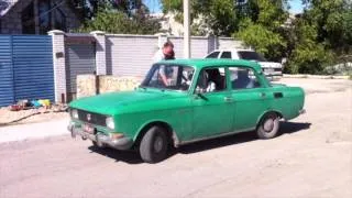 Adventure of driving a Soviet made car “Moskvich”