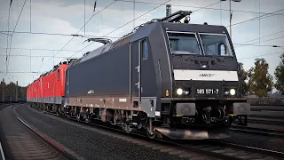 Буксировка сплотки электровозов на маршруте Nahverkehr Dresden в Train Sim World 2: Rush Hour