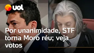 STF torna Moro réu por acusação de calúnia contra Gilmar Mendes por unanimidade; veja todos os votos