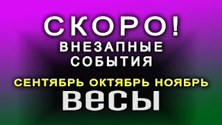 ВЕСЫ - Таро Прогноз на Сентябрь, Октябрь, Ноябрь |Осенний прогноз | Цыганское гадание