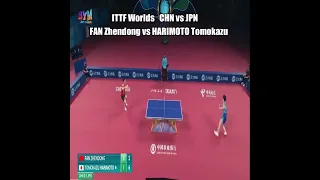 ITTF Worlds FAN Zhendong vs HARIMOTO Tomokazu  CHN vs JPN