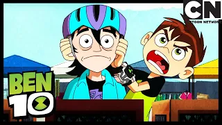 Ben Trapped in the CD Library! | Digital Quality | Ben 10 | Cartoon Network