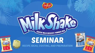Milk Shake Tutorial | How to make milk shake for Business | inJoy Philippines